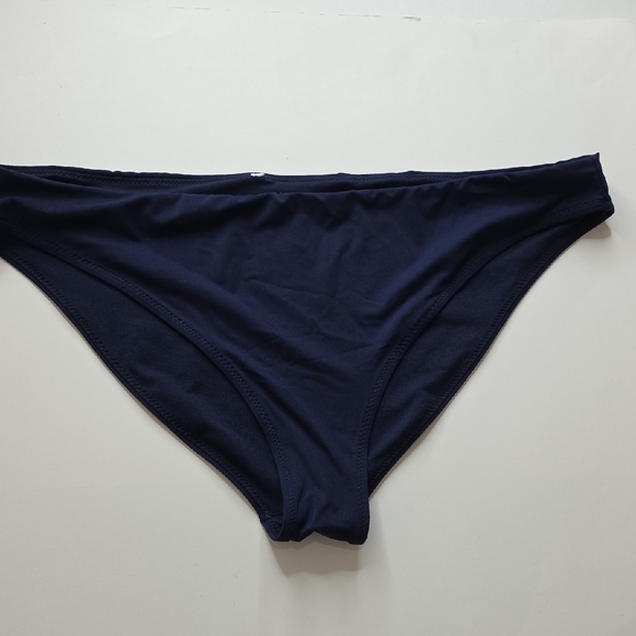 Athleta Bikini Set Hanalei Tank Bralette Dress Blue Size Top 36 B/C Bottoms XL - Picture 7 of 9